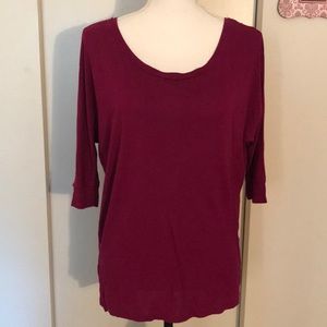 Express Dark Pink Top